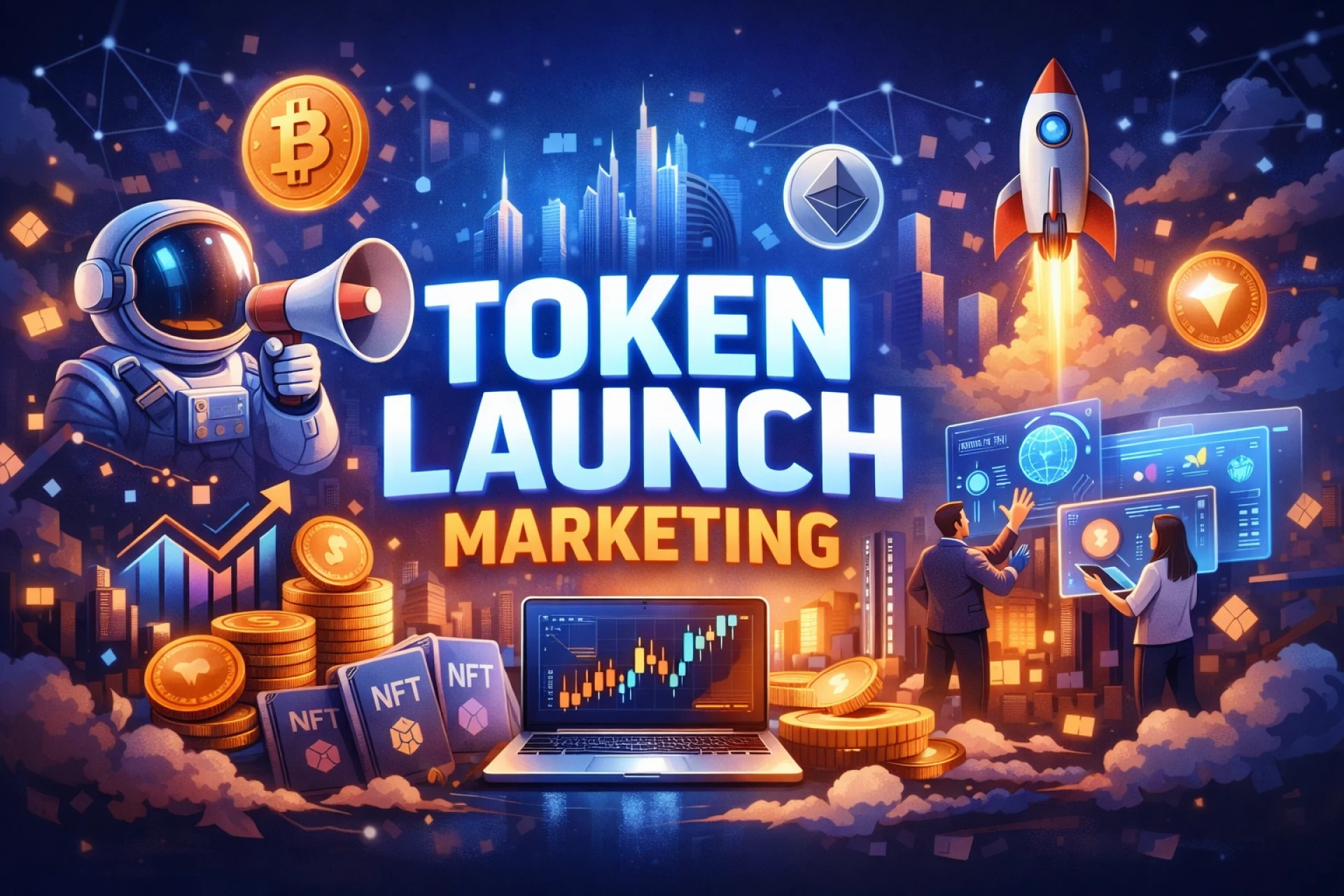 How Can Projects Create Buzz Before a Token Launch Event?