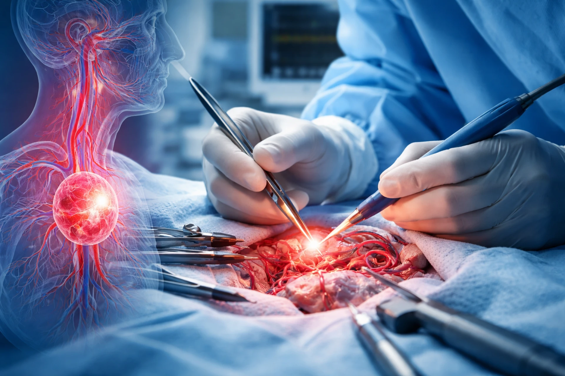 Minimally Invasive Options for Vascular Tumour Treatment