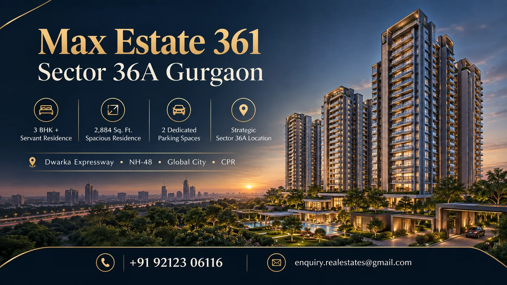 What Sets Max Estate 361 Sector 36A Gurgaon Apart?