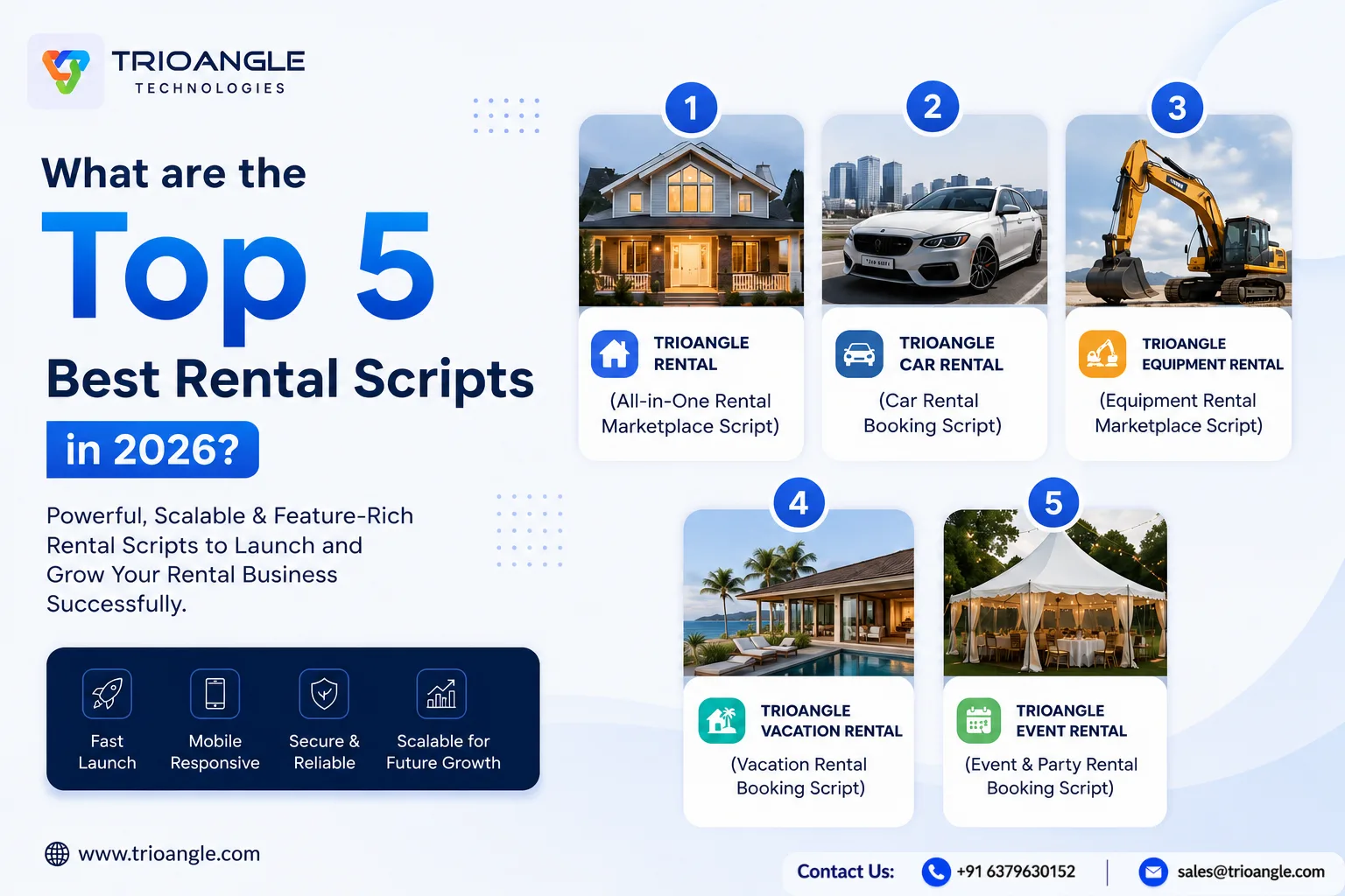 What are the Top 5 Best Rental Scripts in 2026?