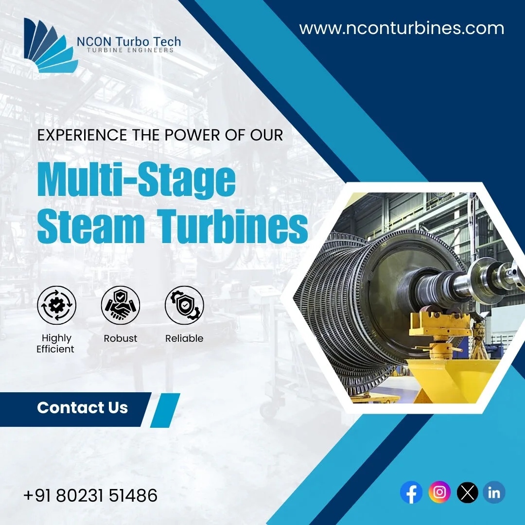 Power Turbine Manufacturers: How NCON Turbines Supports Reliable Industrial Energy Generation | Nconturbines.com