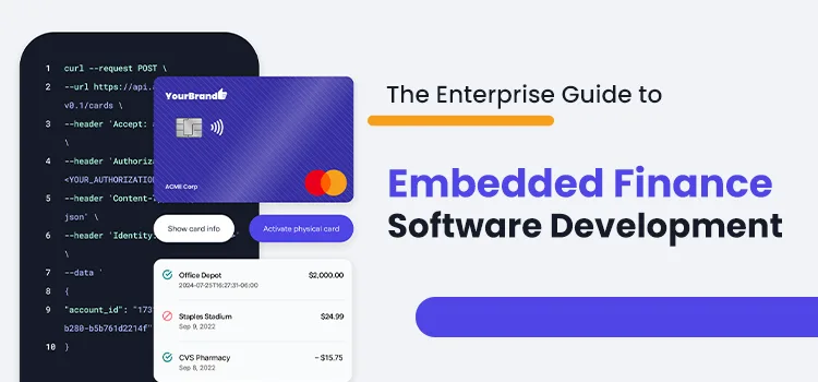 What is Embedded Finance Software Development?