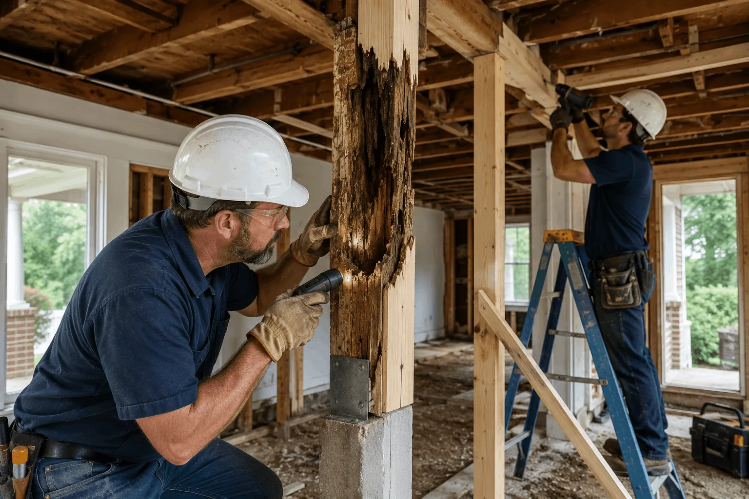 How Does Termite Damage Repair In Mobile AL Help Restore Structural Integrity and Prevent Costly Repairs?