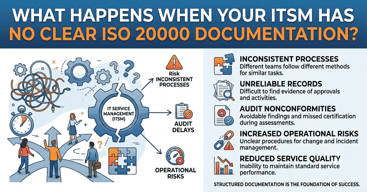 What Happens When Your ITSM Has No Clear ISO 20000 Documentation?