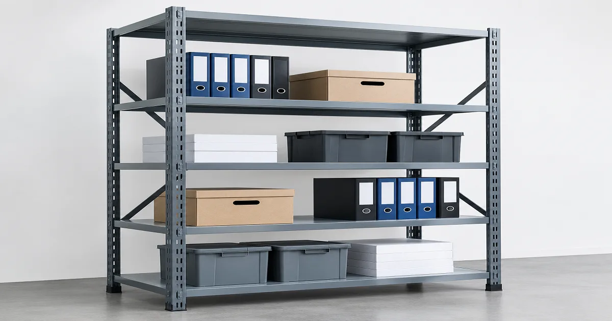 The role of steel shelving in lean warehouse operations