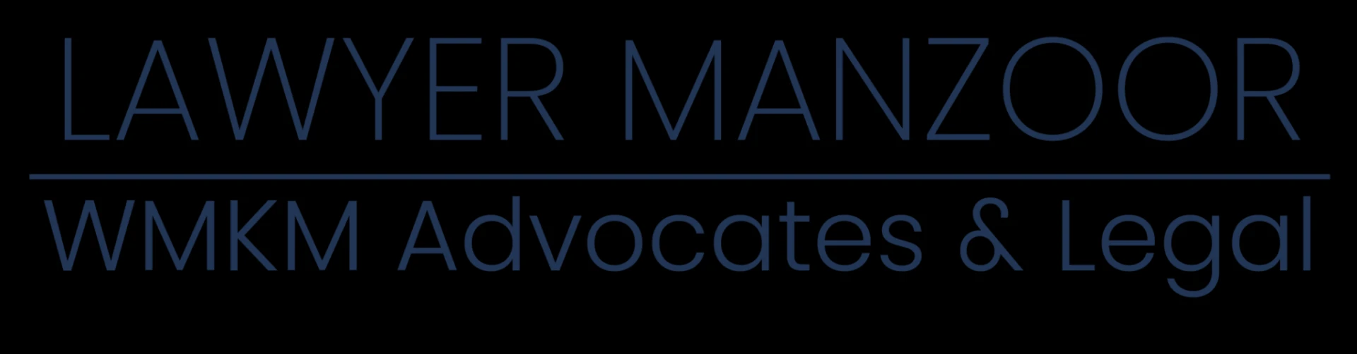 Lawyer Manzoor